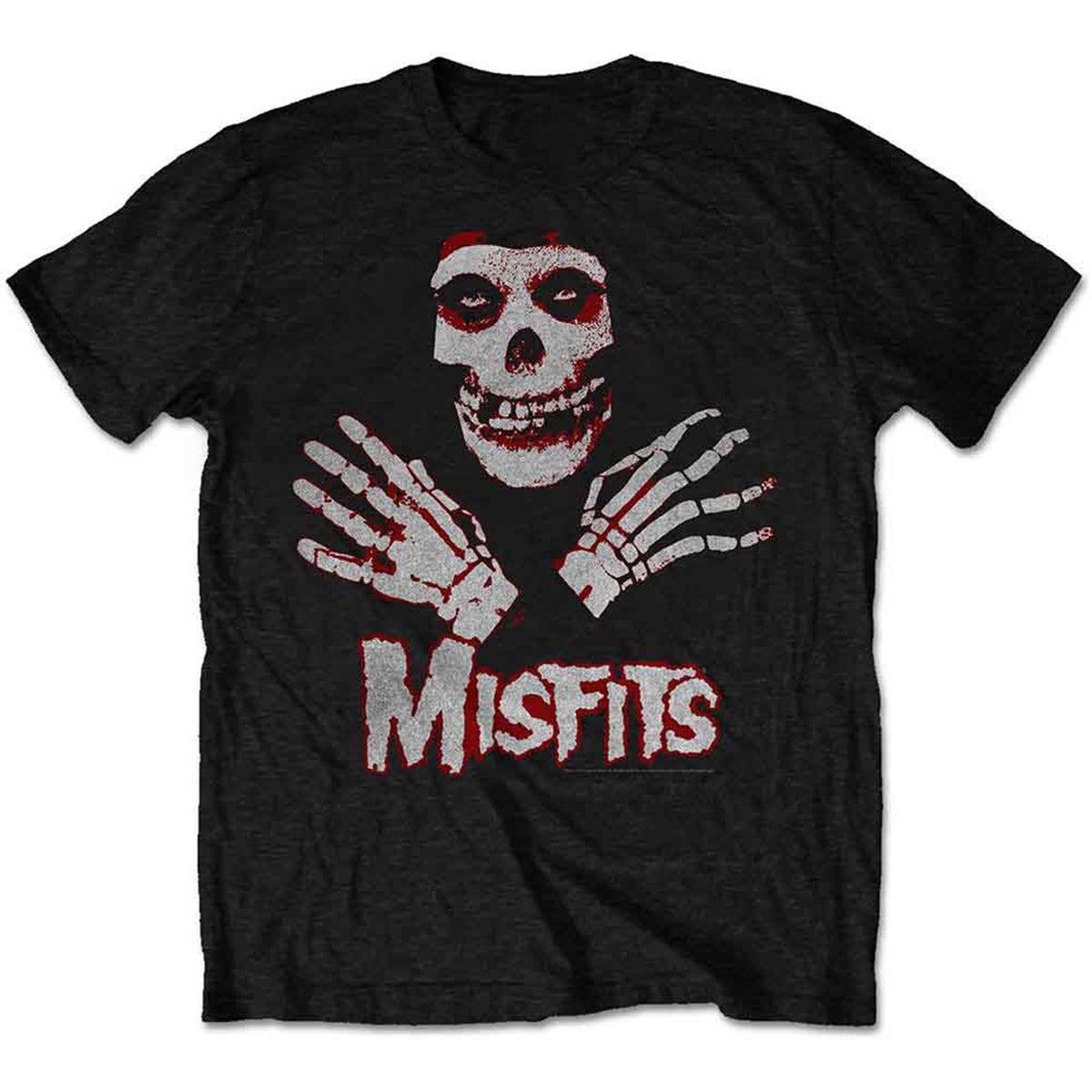 MISFITS - HANDS - T-Shirt Black