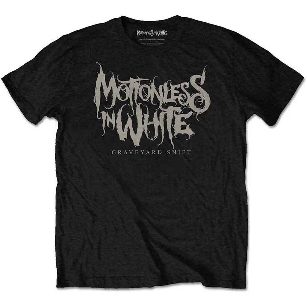 MOTIONLESS IN WHITE - GRAVEYARD SHIFT - T-Shirt Black