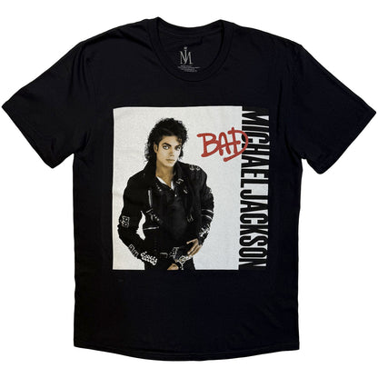 MICHAEL JACKSON - BAD - T-Shirt Black