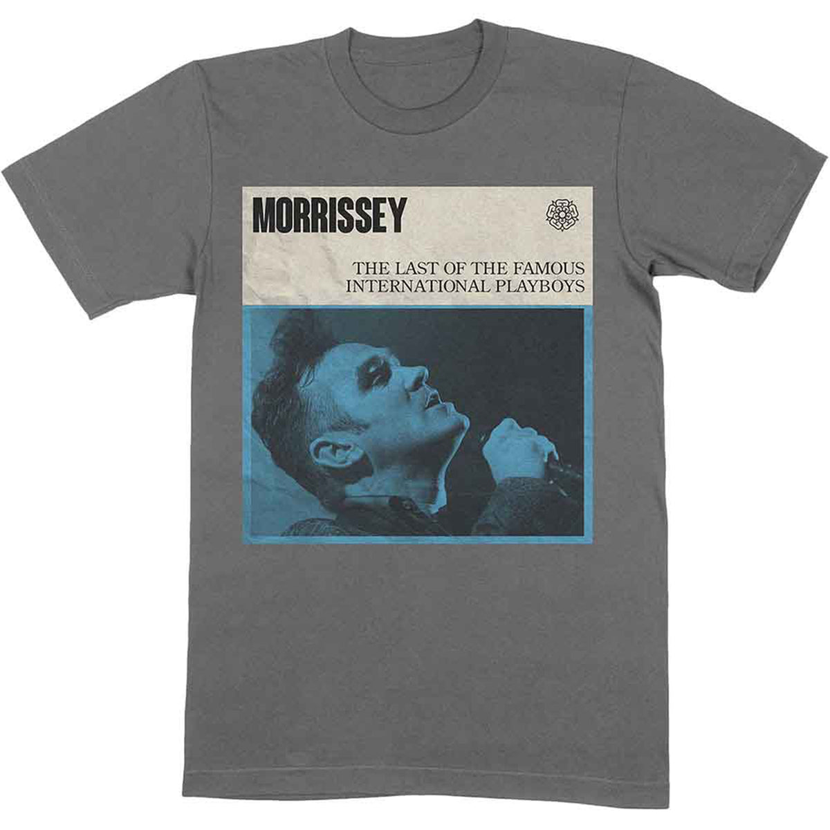 MORRISSEY - INTERNATIONAL PLAYBOYS - T-Shirt Grey