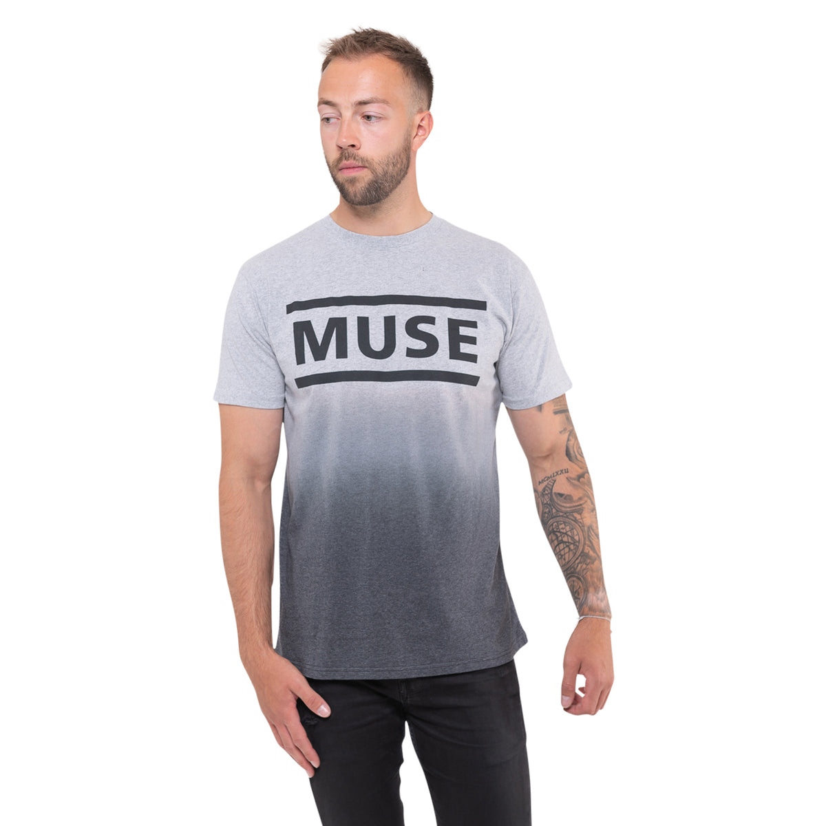 MUSE - LOGO - T-Shirt White (Wash Collection)