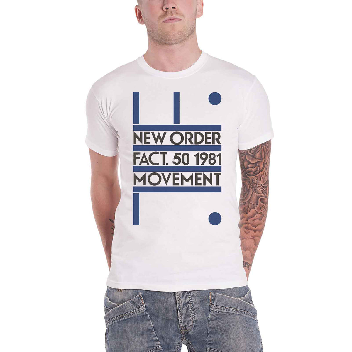 NEW ORDER - MOVEMENT - T-Shirt White