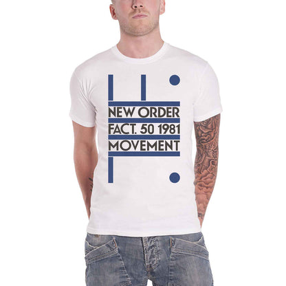 NEW ORDER - MOVEMENT - T-Shirt White
