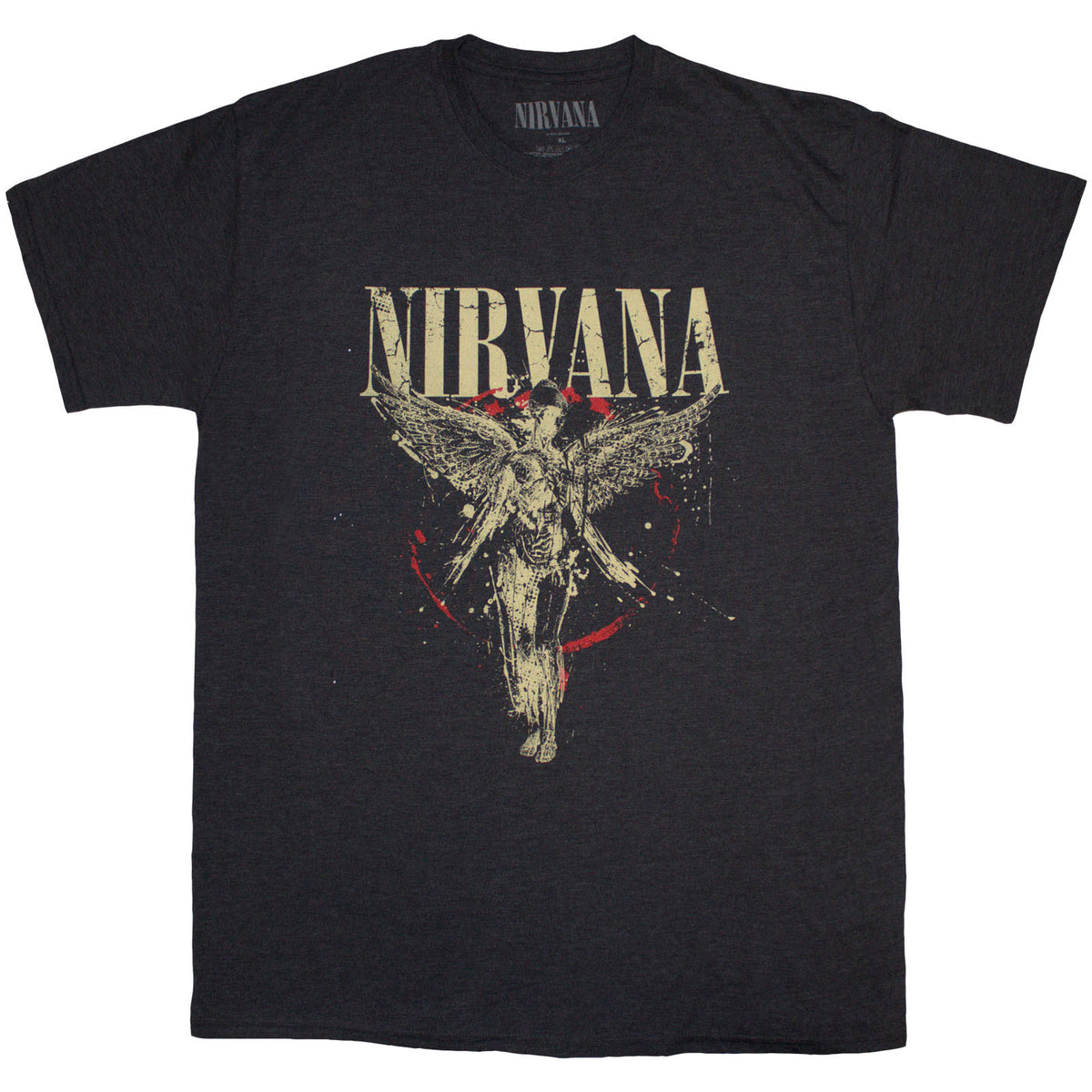 NIRVANA - IN UTERO - T-Shirt Grey