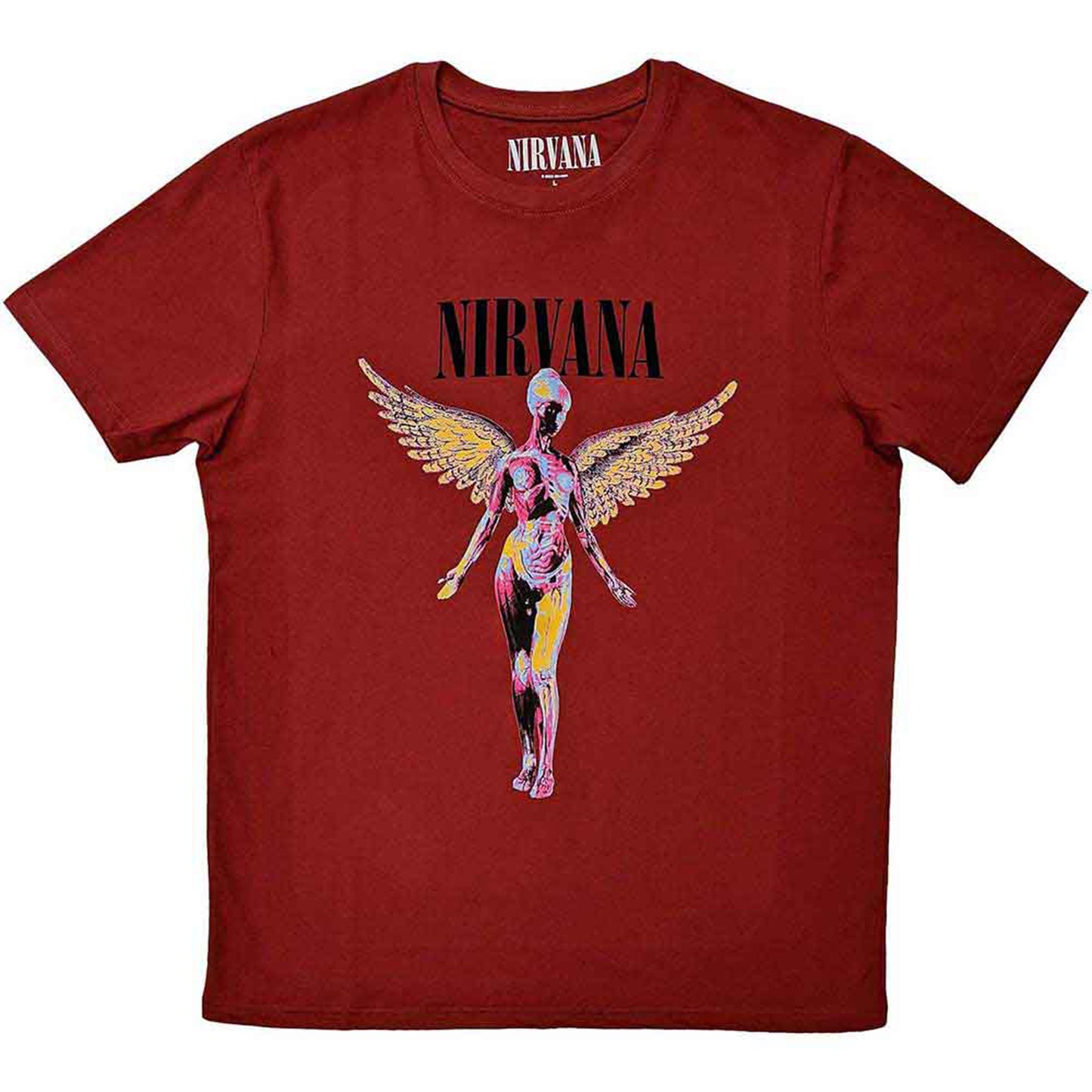 NIRVANA - IN UTERO - T-Shirt Red