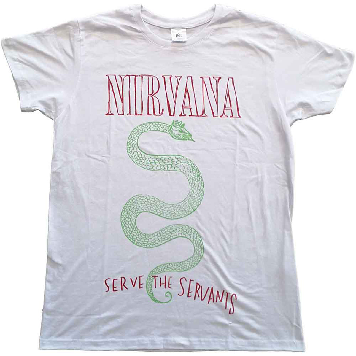 NIRVANA - SERVE THE SERVANTS - T-Shirt White
