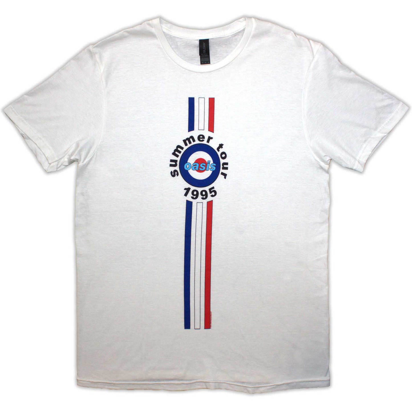 OASIS - STRIPES '95 - T-Shirt White