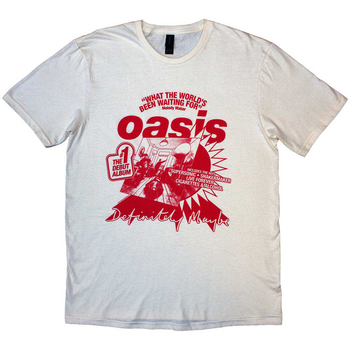 OASIS - WHAT THE WORLD'S BEEN WAITING FOR - T-Shirt Neutral