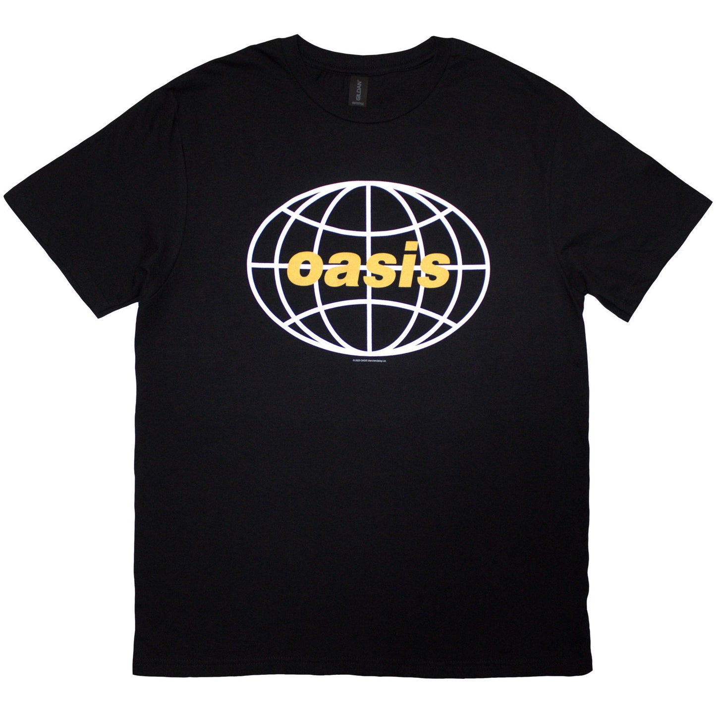 OASIS - GLOBE LOGO - T-Shirt Black