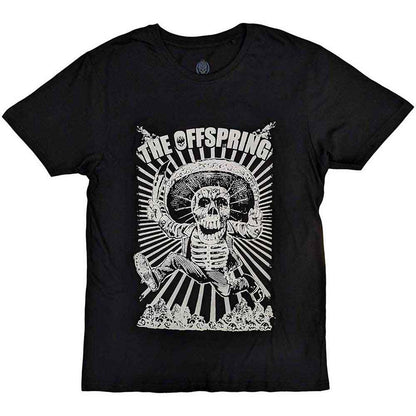 OFFSPRING, THE - JUMPING SKELETON - T-Shirt Black