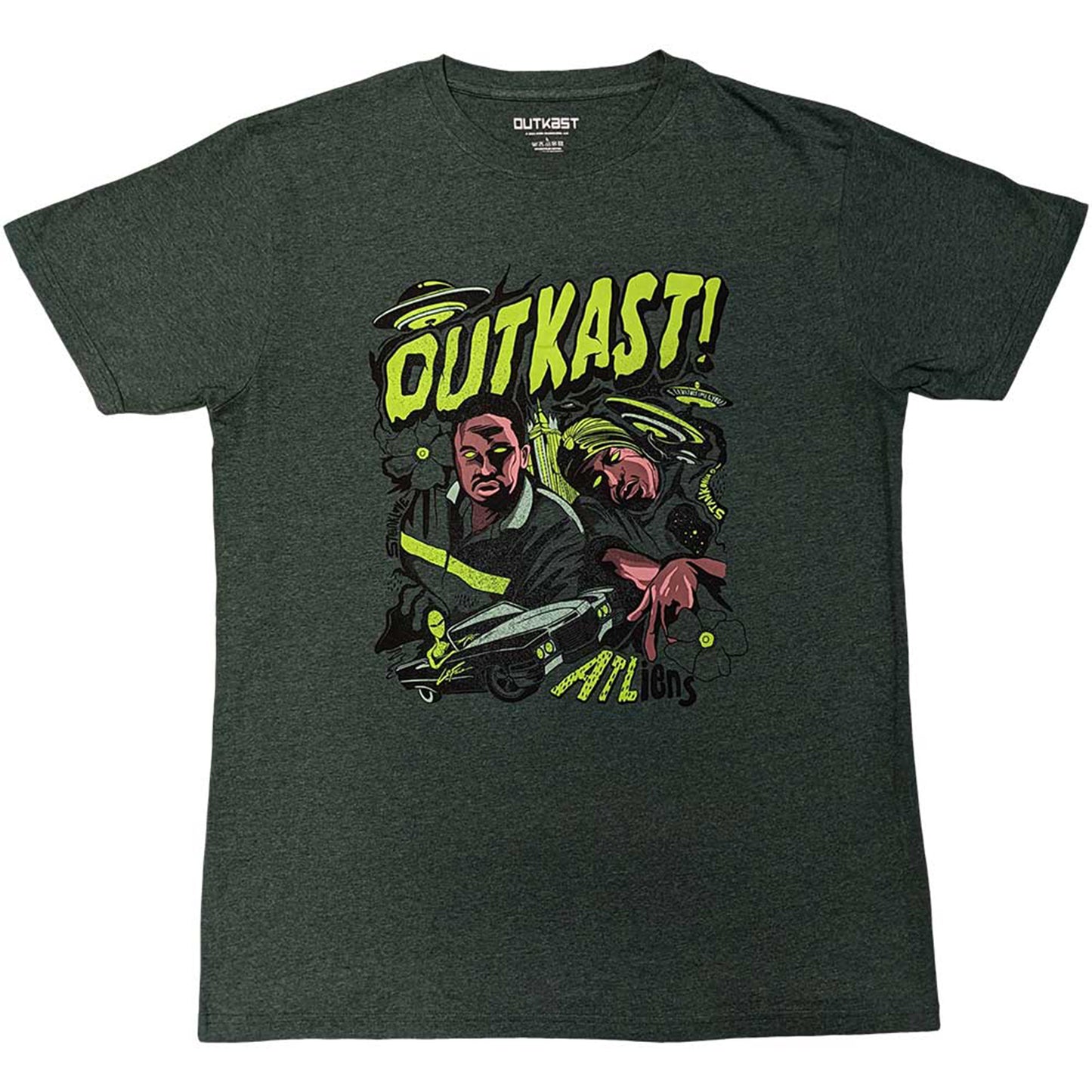 OUTKAST - ATLIENS - T-Shirt Green