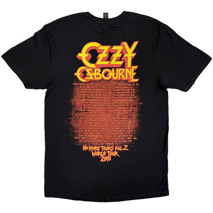OZZY OSBOURNE - NO MORE TEARS VOL. 2. - T-Shirt Black (Back Print & Collectors Edition)