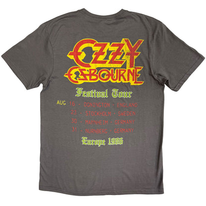 OZZY OSBOURNE - ULTIMATE REMIX - T-Shirt Grey (Back Print)
