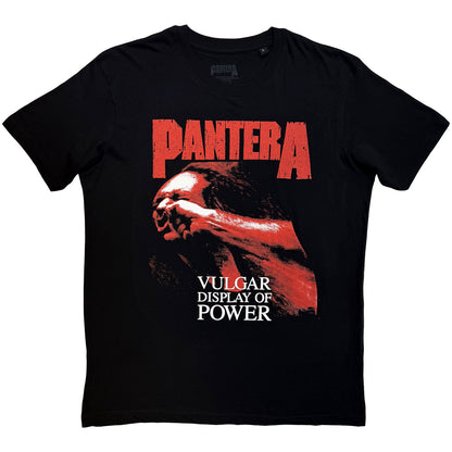 PANTERA - RED VULGAR - T-Shirt Black