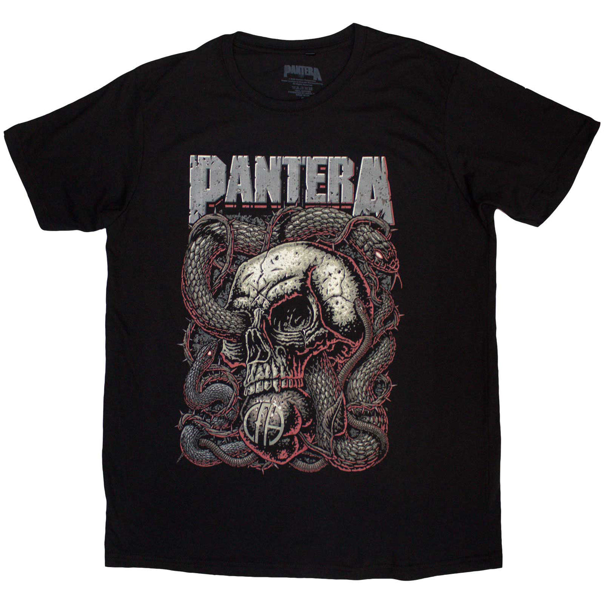 PANTERA - SERPENT SKULL - T-Shirt Black