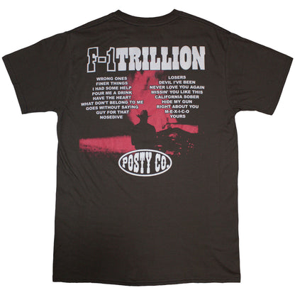 POST MALONE - F-1 TRILLION - T-Shirt Grey (Back Print)