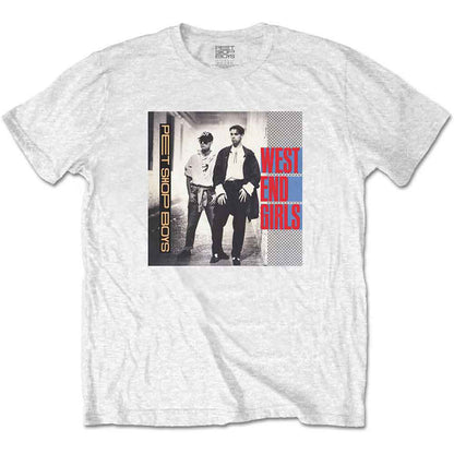 PET SHOP BOYS - WEST END GIRLS - T-Shirt White