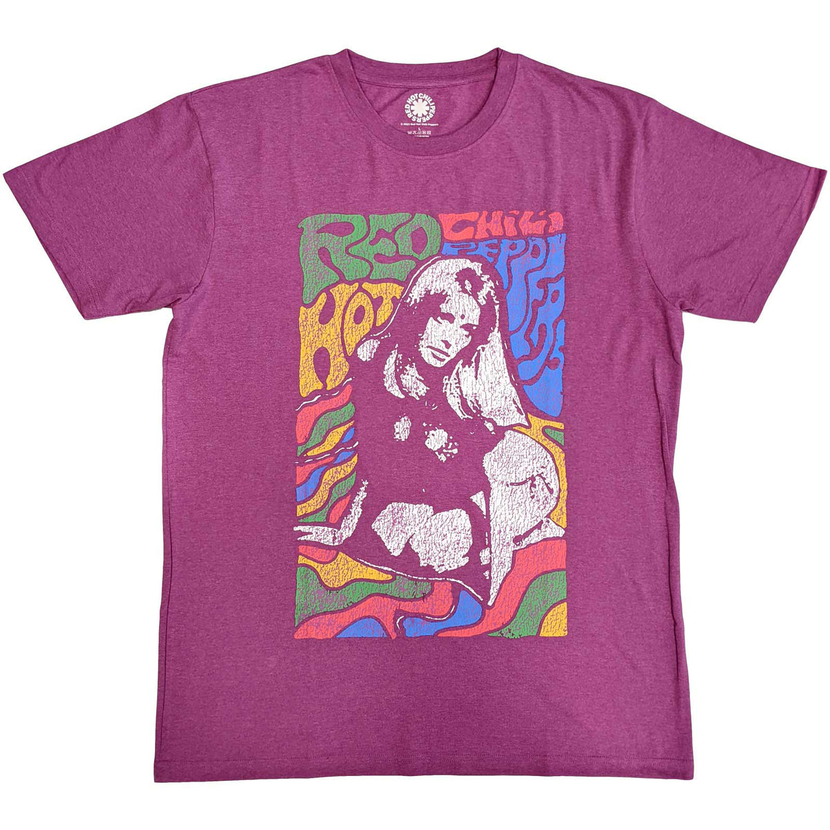 RED HOT CHILI PEPPERS - KNEELING GIRL - T-Shirt Pink