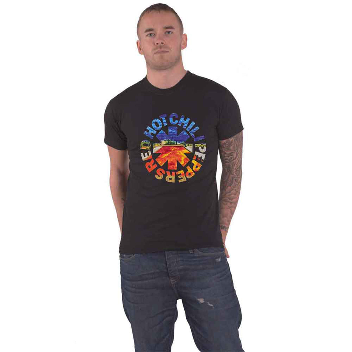 RED HOT CHILI PEPPERS - CALIFORNICATION ASTERISK - T-Shirt Black