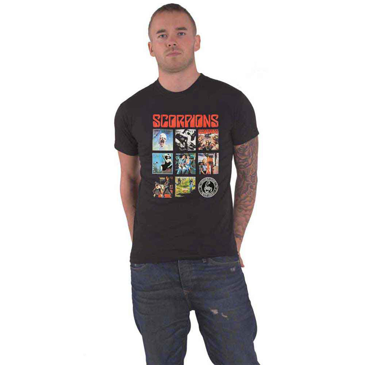 SCORPIONS - REMASTERED - T-Shirt Black