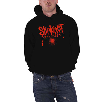 SLIPKNOT - SPLATTER - Pullover Hoodie Black (Back Print)