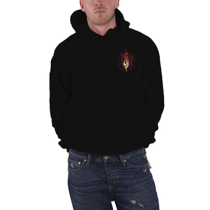 SLIPKNOT - BURN ME AWAY - Pullover Hoodie Black (Back Print)