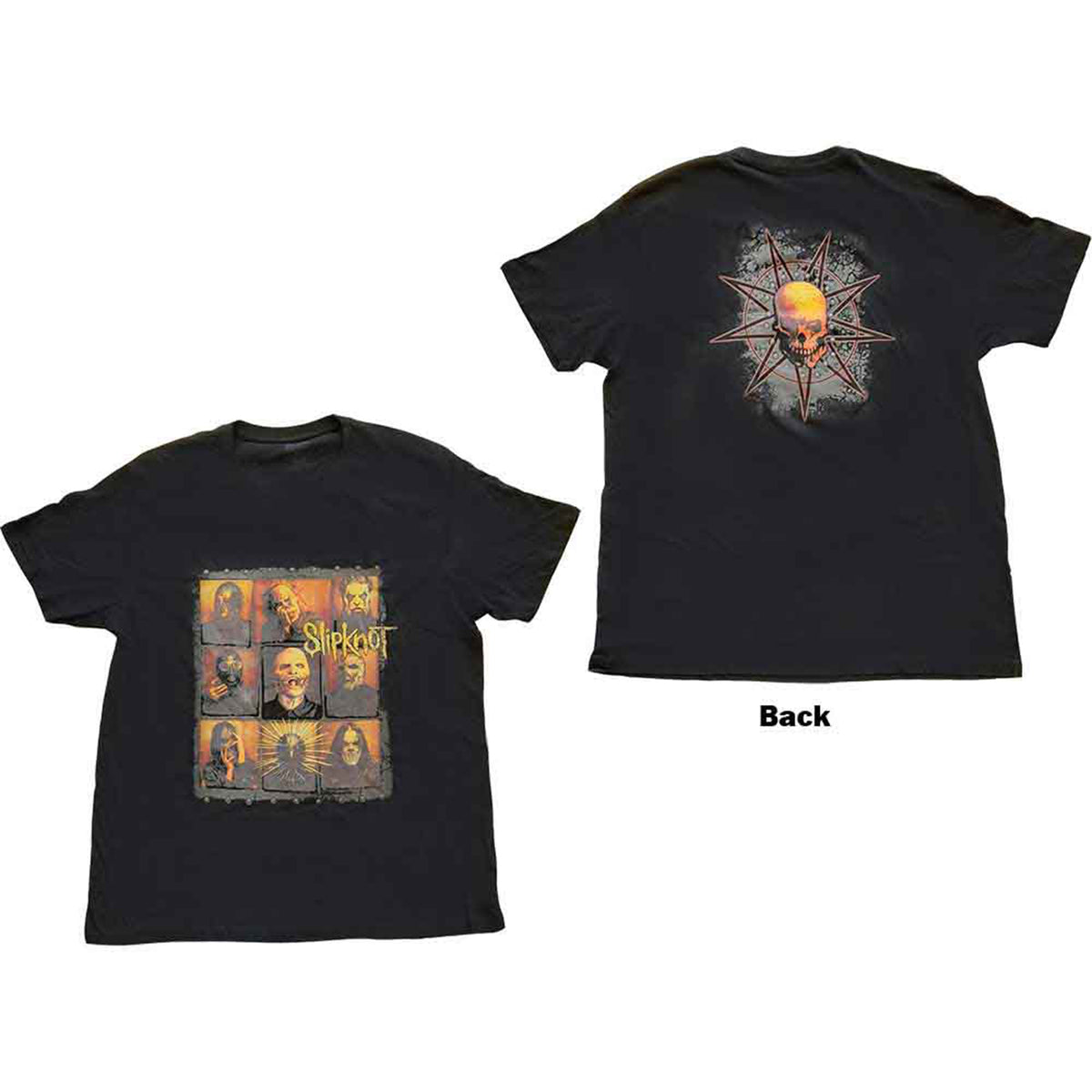 SLIPKNOT - SKEPTIC - T-Shirt Black (Back Print)
