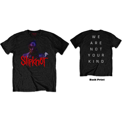 SLIPKNOT - WANYK BACK HIT - T-Shirt Black (Back Print)