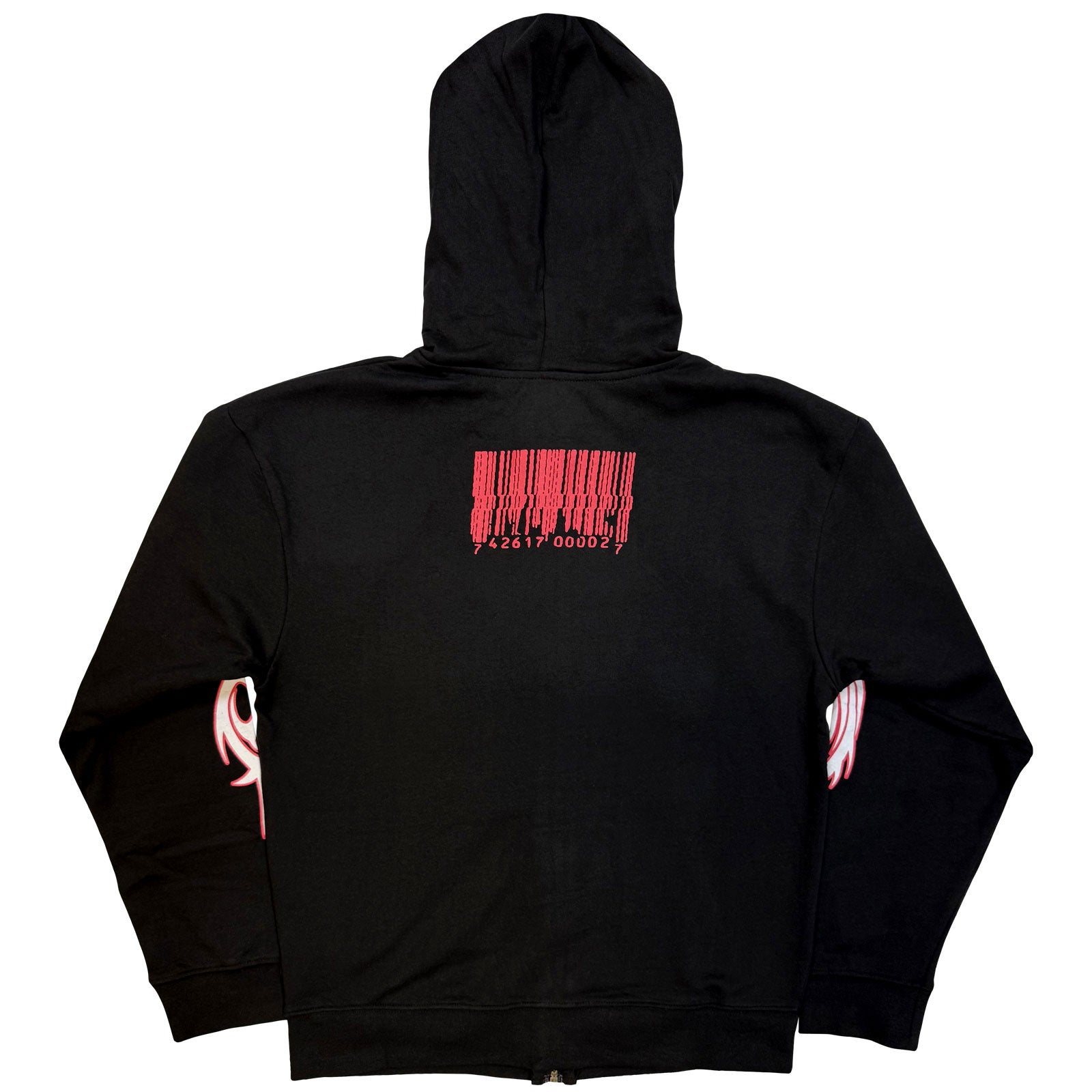 SLIPKNOT - SPIT IT OUT - Zipped Hoodie Black (Back Print)