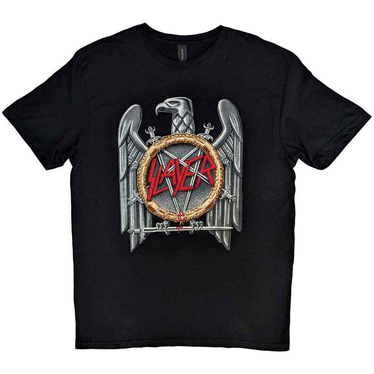 SLAYER - SILVER EAGLE - T-Shirt Schwarz