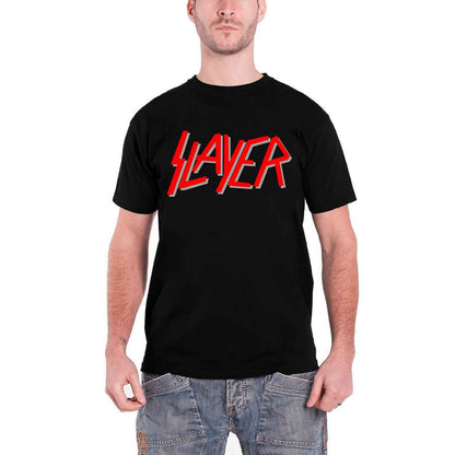 SLAYER - CLASSIC LOGO - T-Shirt Black