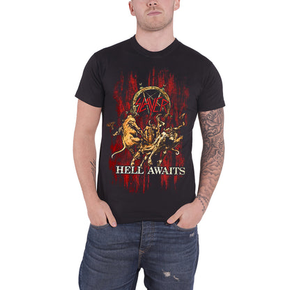 SLAYER - HELL AWAITS - T-Shirt Black
