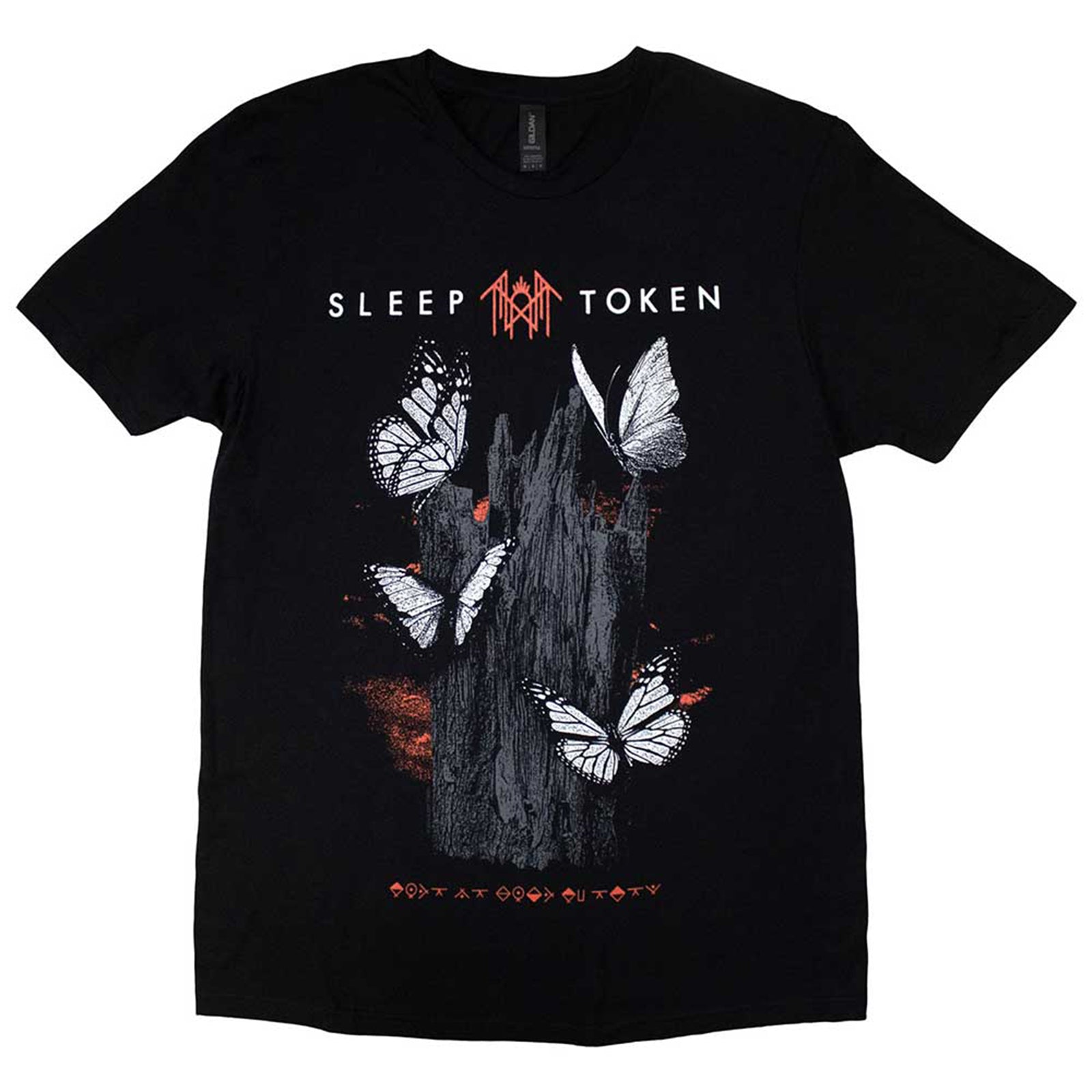 SLEEP TOKEN - BUTTERFLIES - T-Shirt Black