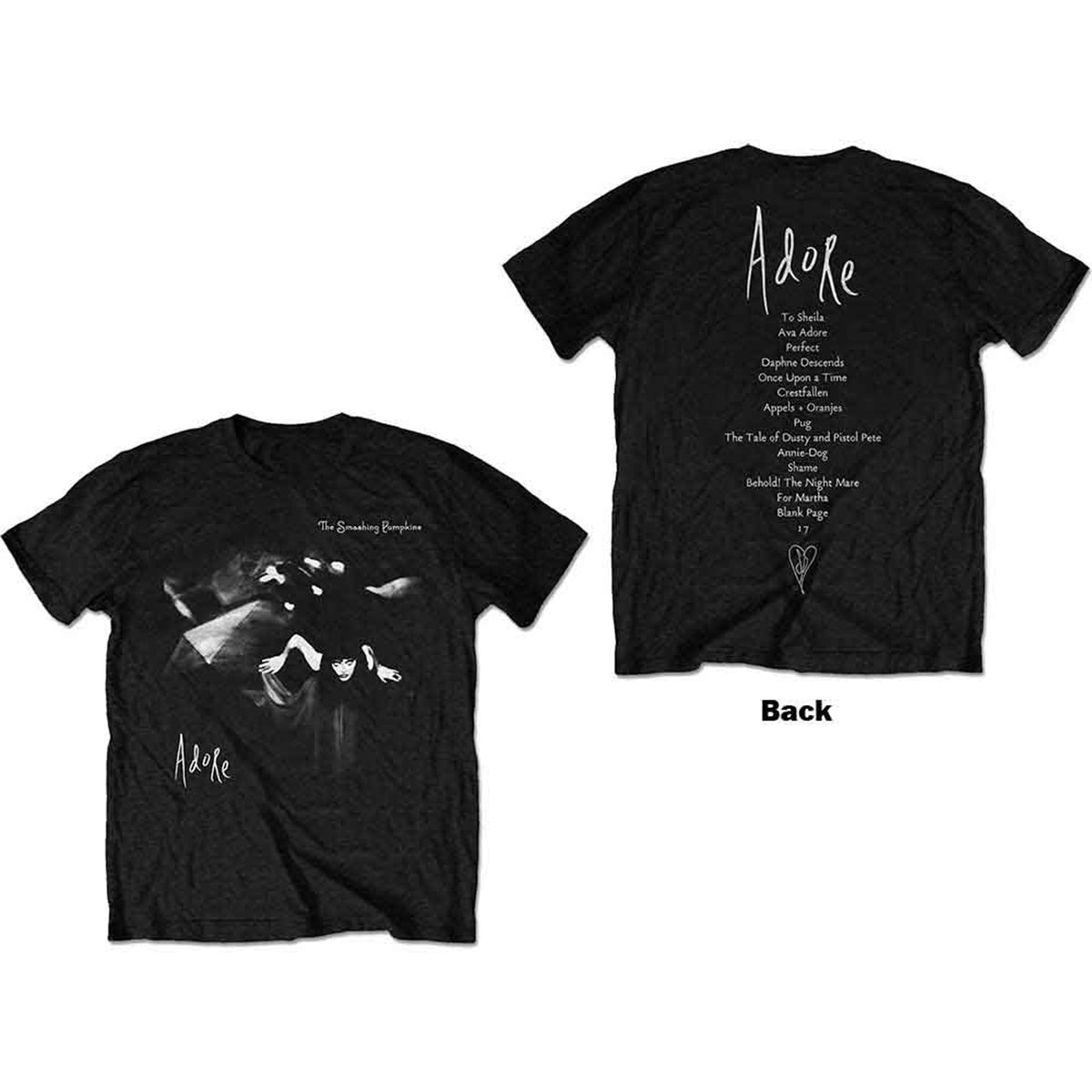 SMASHING PUMPKINS, THE - ADORE - T-Shirt Black (Back Print)