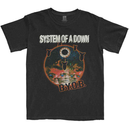 SYSTEM OF A DOWN - BYOB CLASSIC - T-Shirt Black