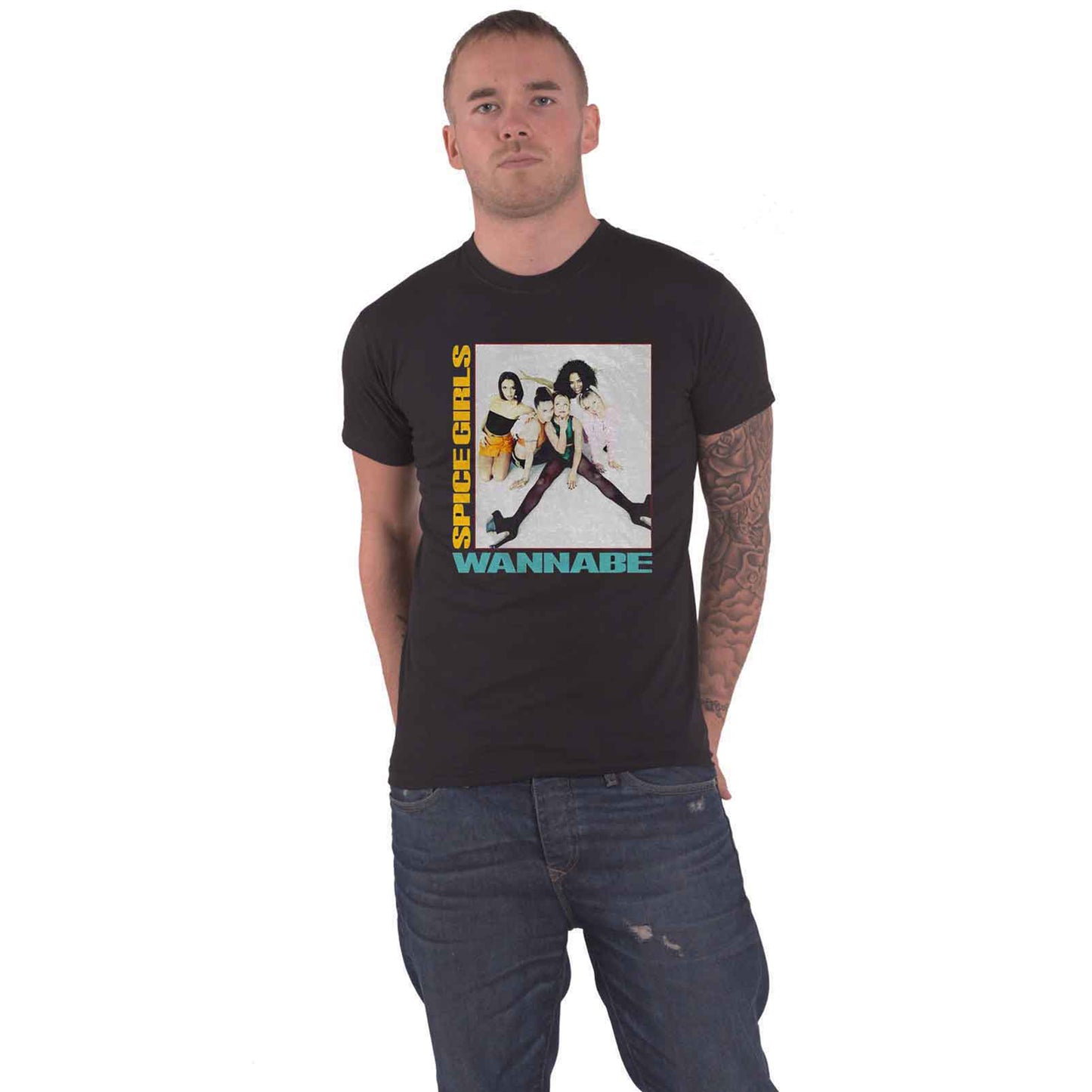 SPICE GIRLS, THE - WANNABE - T-Shirt Black