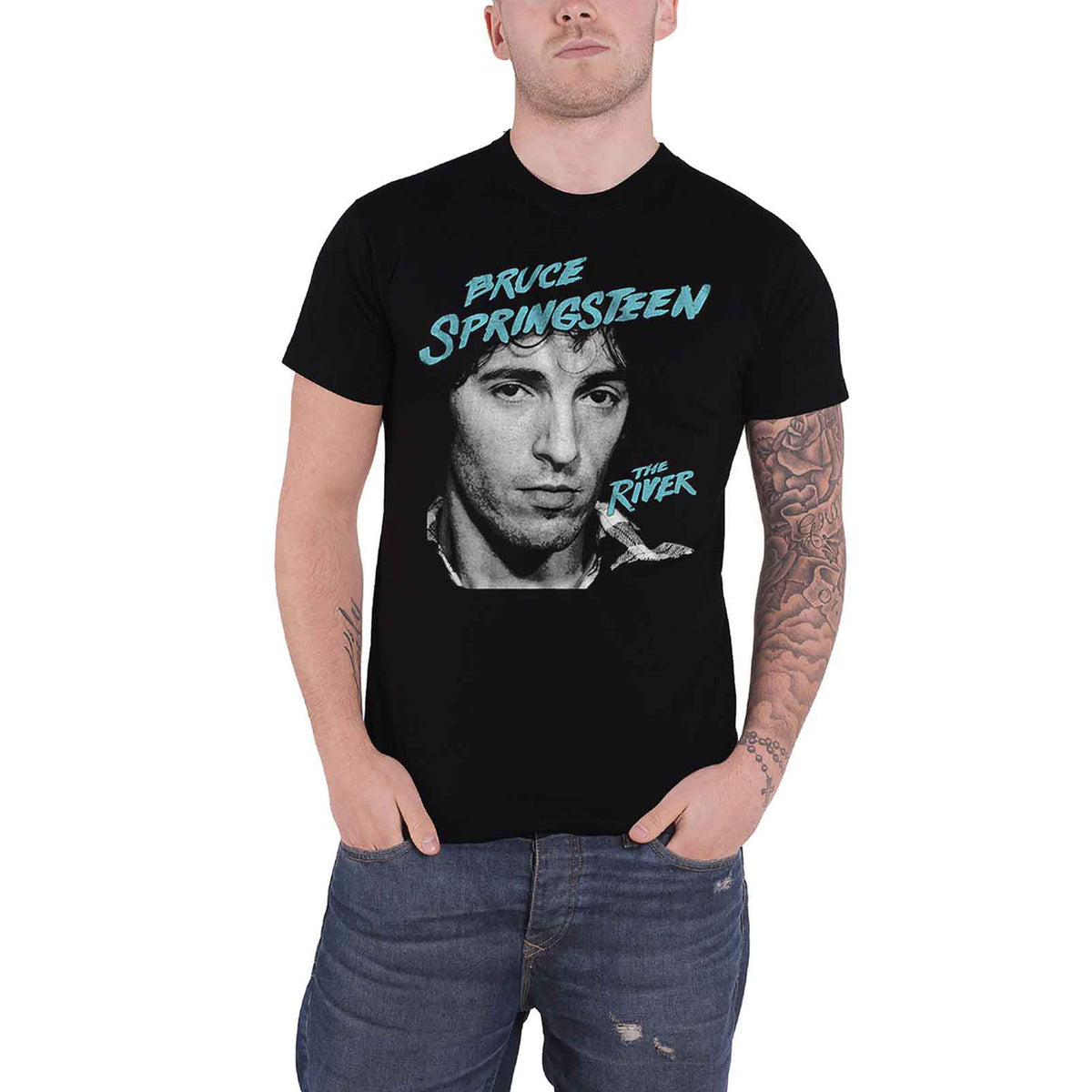 BRUCE SPRINGSTEEN - RIVER 2016 - T-Shirt Black