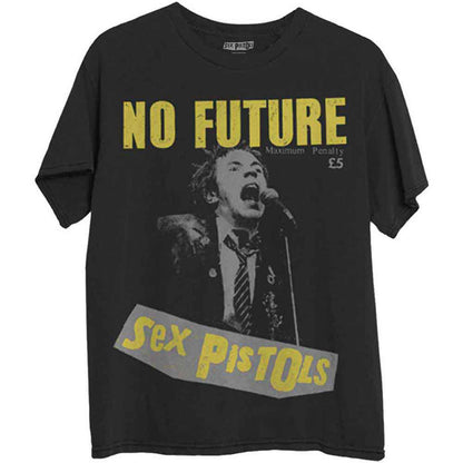 SEX PISTOLS, THE - NO FUTURE - T-Shirt Black