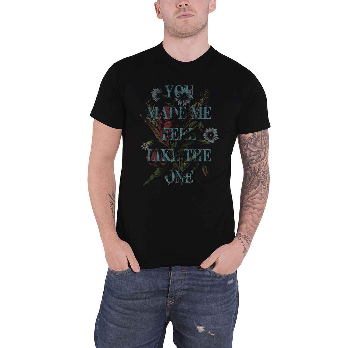 STEREOPHONICS - MAKE ME FEEL - T-Shirt Black (Back Print)