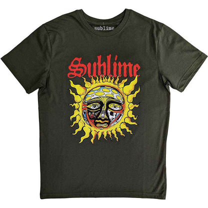 SUBLIME - YELLOW SUN - T-Shirt Green