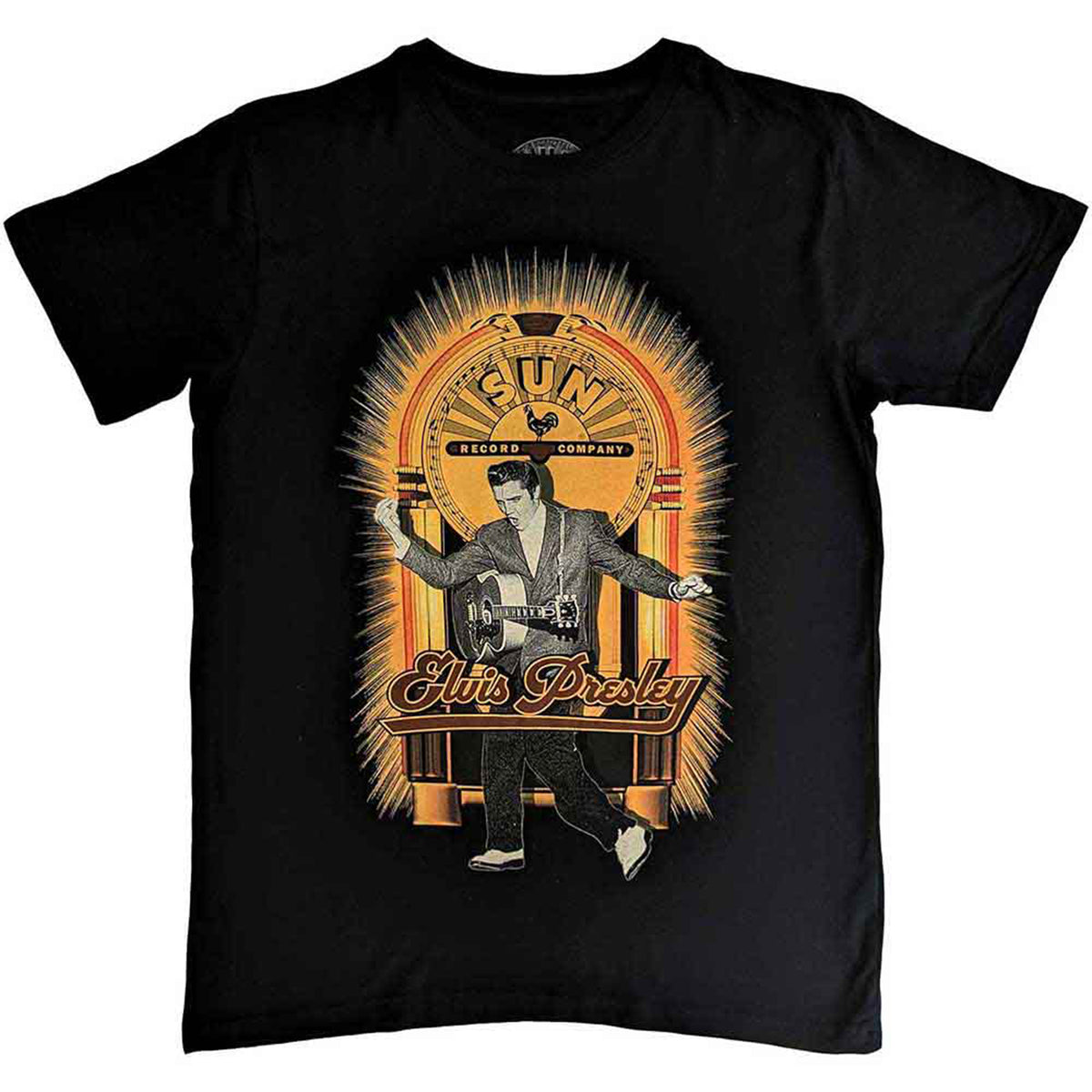 SUN RECORDS - ELVIS DANCING - T-Shirt Black