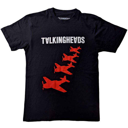 TALKING HEADS - 4 PLANES - T-Shirt Black