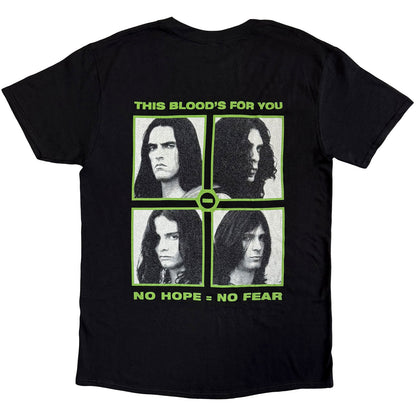 TYPE O NEGATIVE - GREEN MAN - T-Shirt Black (Back Print)