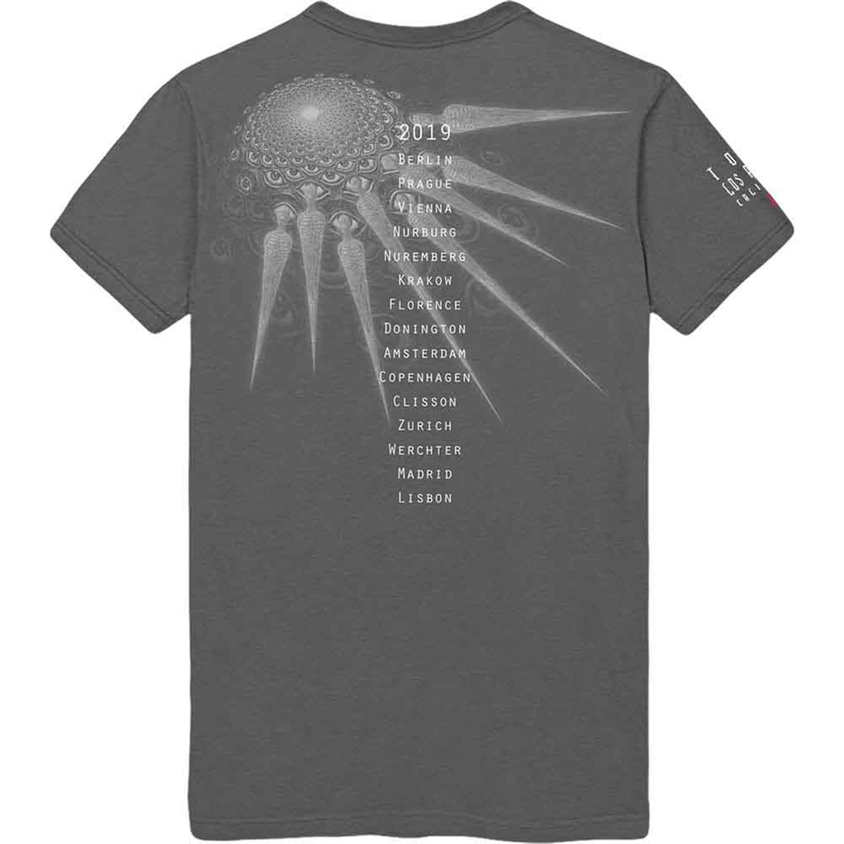 TOOL - SPECTRE SPIKE - T-Shirt Grey (Back Print)