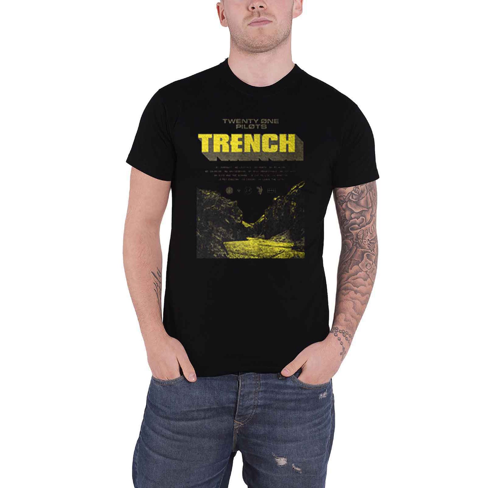 TWENTY ONE PILOTS - TRENCH CLIFF - T-Shirt Black