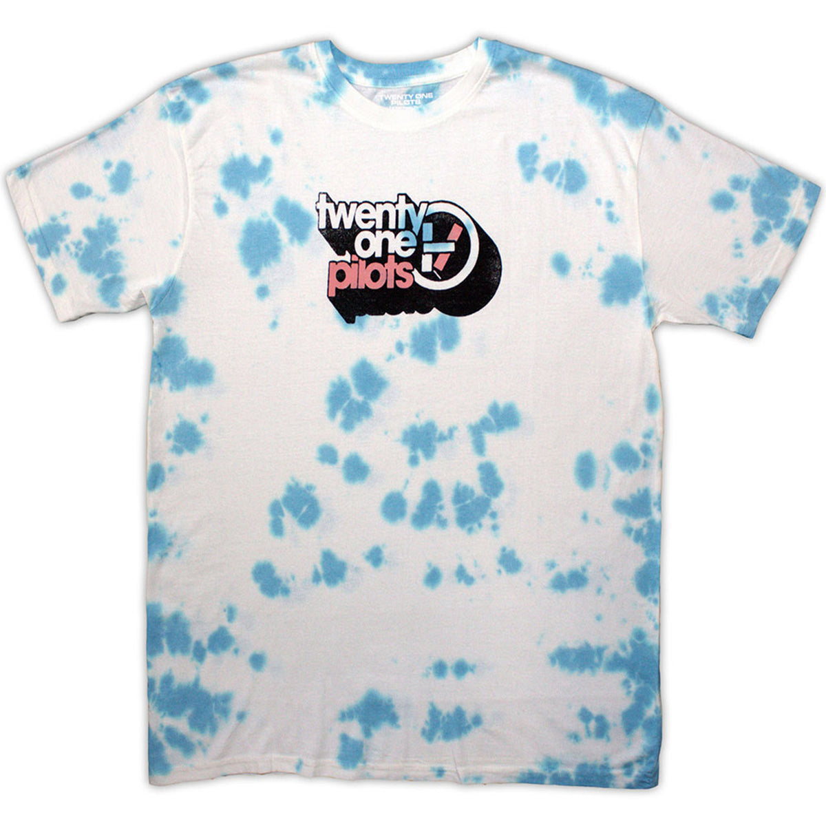 TWENTY ONE PILOTS - VINTAGE BLOCK HOLIDAY - T-Shirt Blue (Wash Collection)
