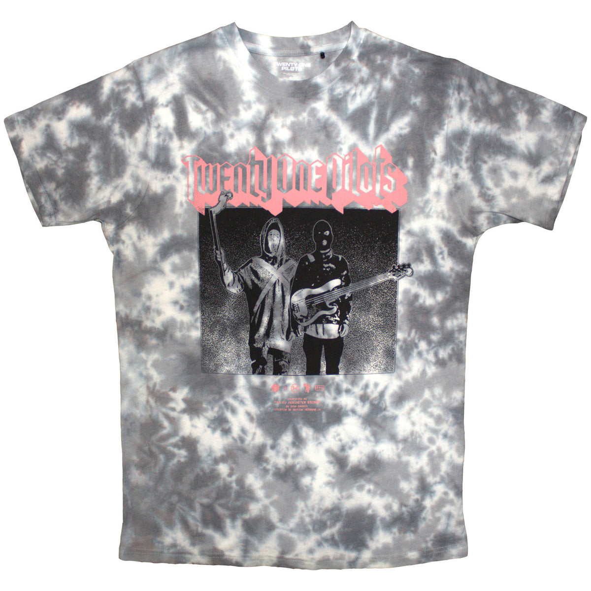 TWENTY ONE PILOTS - TORCH BEARERS - T-Shirt Multicolour (Wash Collection)