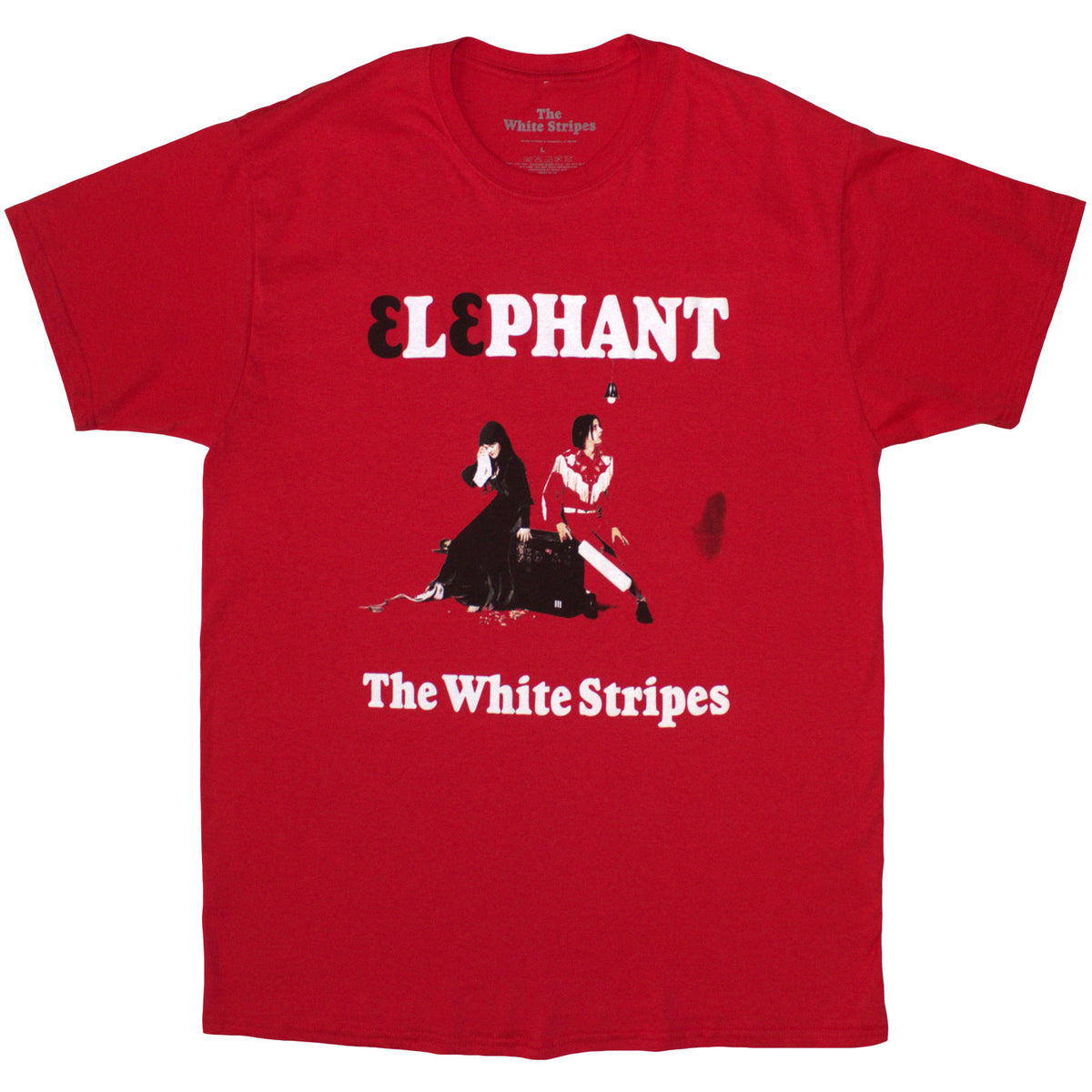 WHITE STRIPES, THE - ELEPHANT - T-Shirt Red