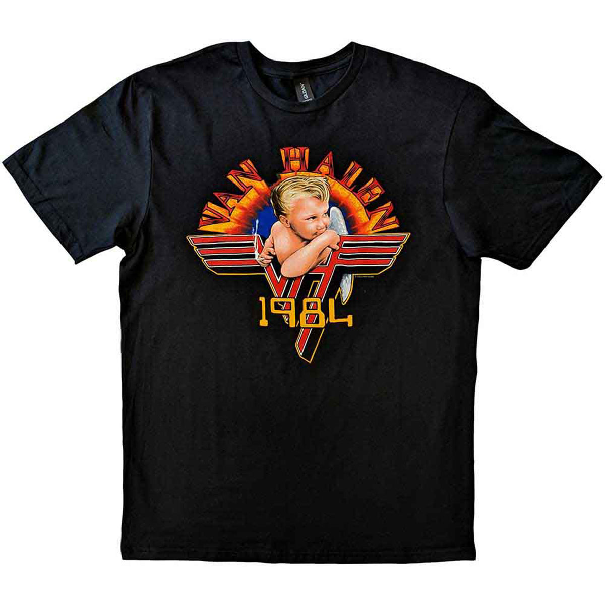 VAN HALEN - CHERUB '84 - T-Shirt Black