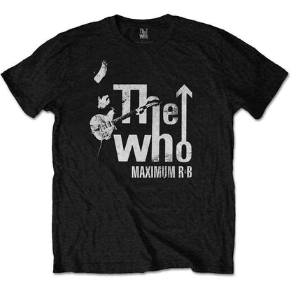 WHO, THE - MAXIMUM R&B - T-Shirt Black